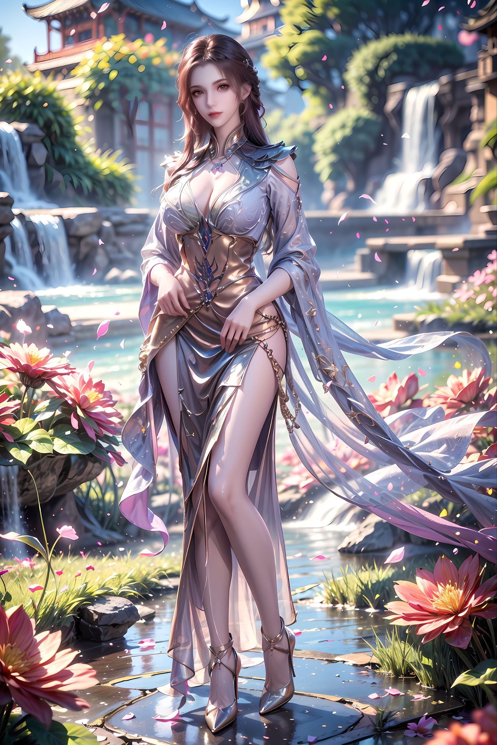 女演员为例